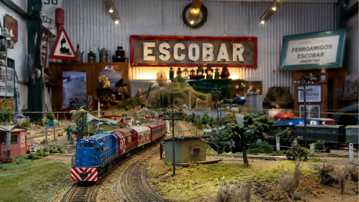Museo Ferroamigos de Escobar, un plan ideal para vacaciones de invierno.