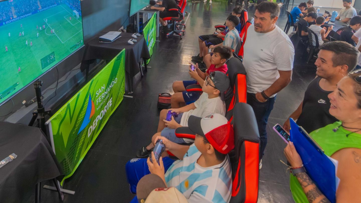 San Fernando Gamers, una actividad gratuita para que disfruten los más chicos.