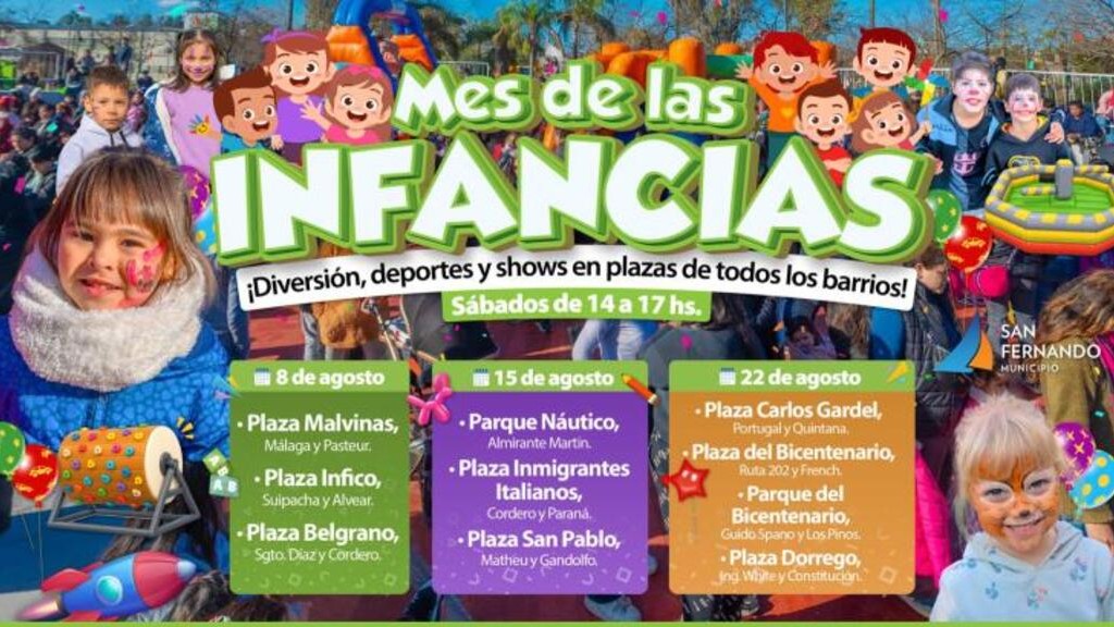 San Fernando, Mes de las Infancias