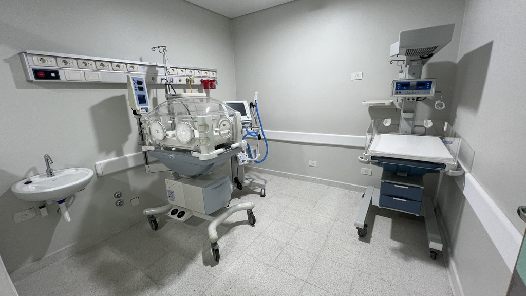 Sujarchuk, Milei, Hospital del Bicentenario, maternidad