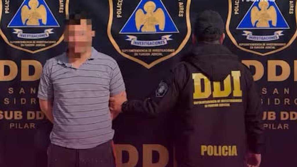Luis César Navarro, detenido por el crimen de Milagros Naomi Cabrera.