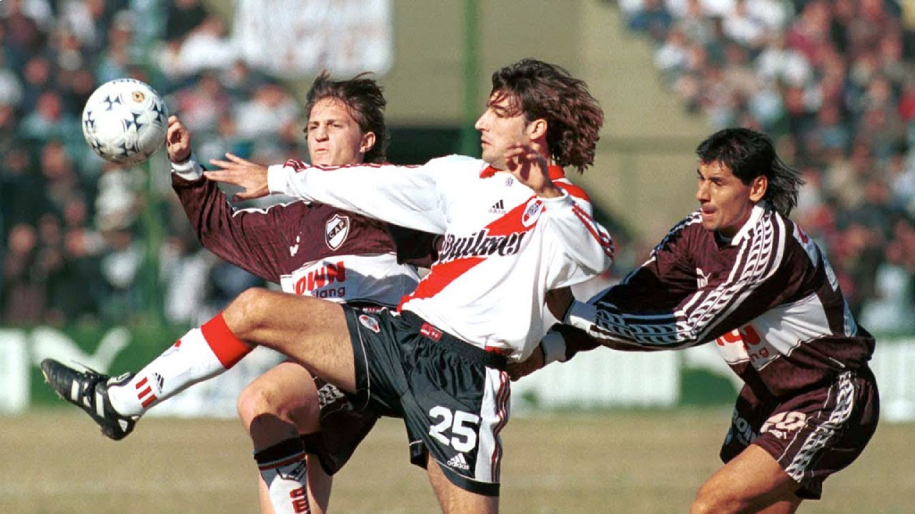 Leonel Gancedo, en su etapa como jugador de River Plate.
