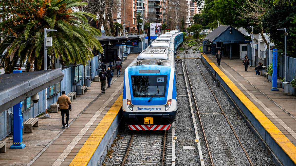 El "Tren de la Alegría": la propuesta se pospuso y generó polémica.