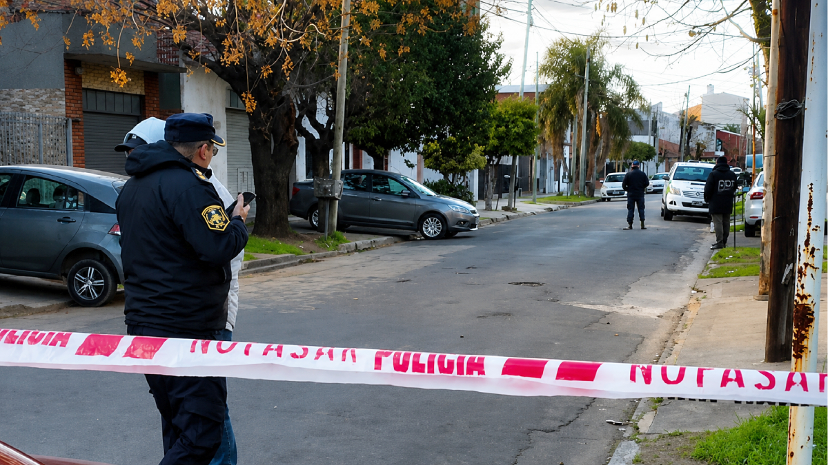 En San Justo, un jubilado fue robado, golpeado y murió. (Foto: video TN)