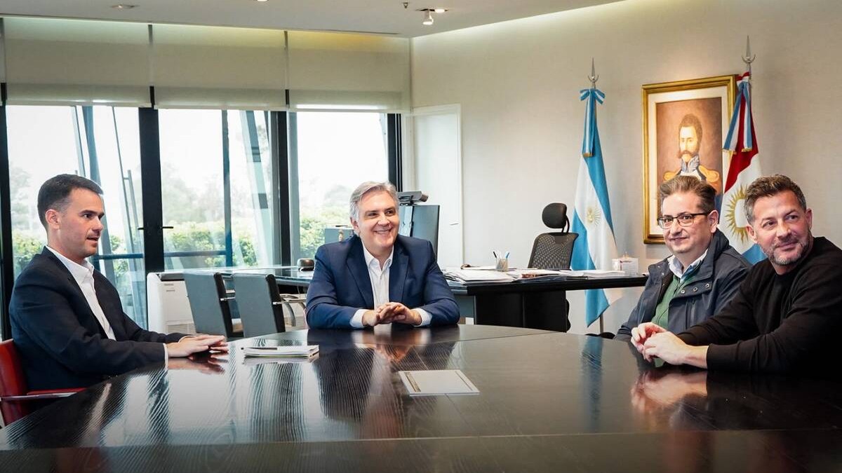 Martín Llaryora, Marcos Juárez, Germán Font