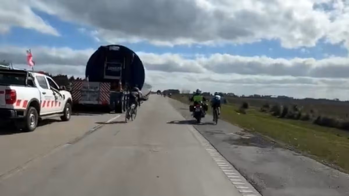 San Vicente, policía, ciclista