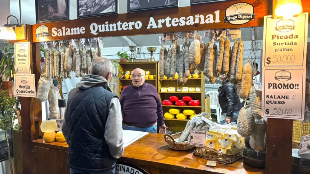 Fiesta del Salame quintero en Mercedes.