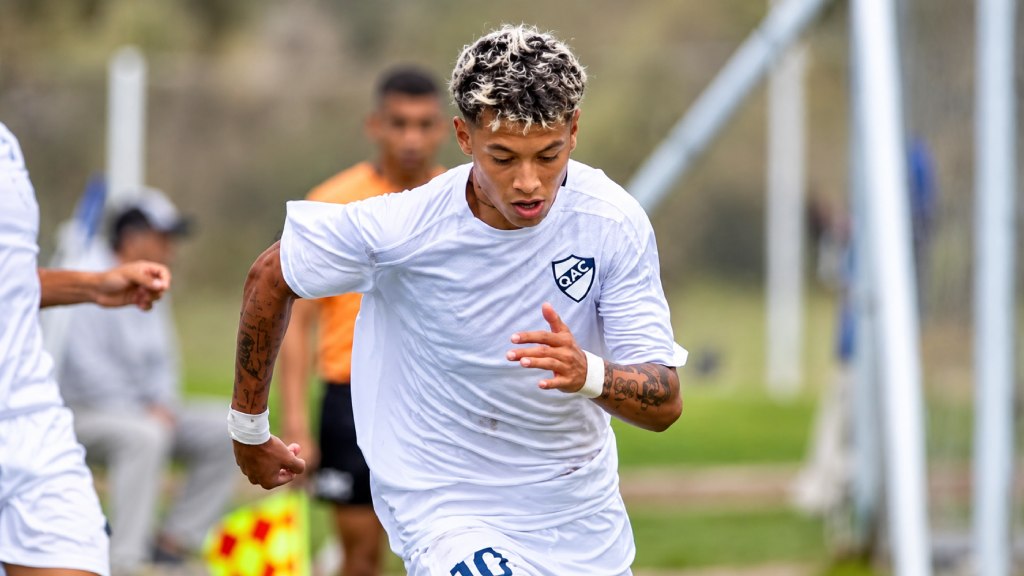 Enzo Cejas, la promesa de Quilmes que quiere debutar en Primera.