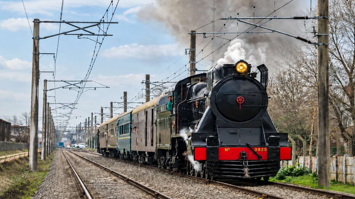 Una locomotora de 1927 del Ferroclub Escalada viajará a Mar del Plata por las vías del Roca.