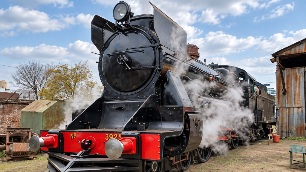 Una locomotora de 1927 del Ferroclub Escalada viajará a Mar del Plata por las vías del Roca.