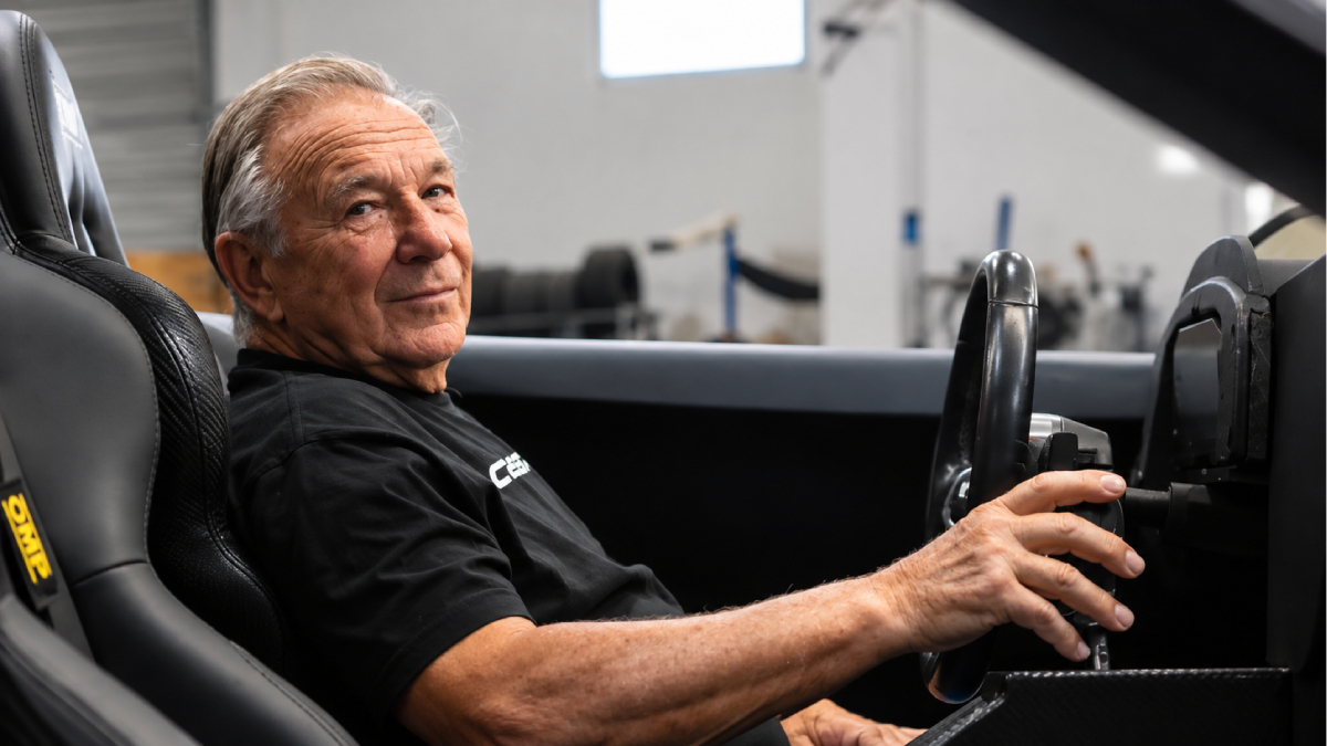 Tulio Crespi, hombre fundamental del automovilismo argentino. murió a los 88 años.