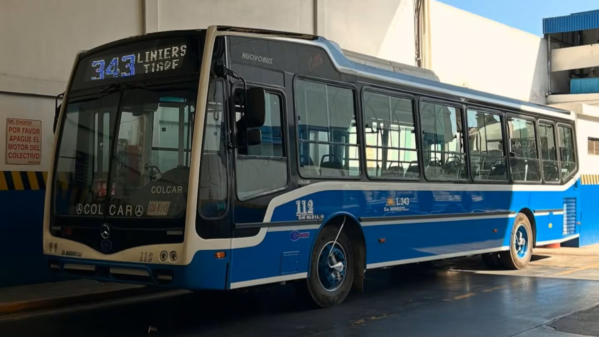 Línea 343, colectivos