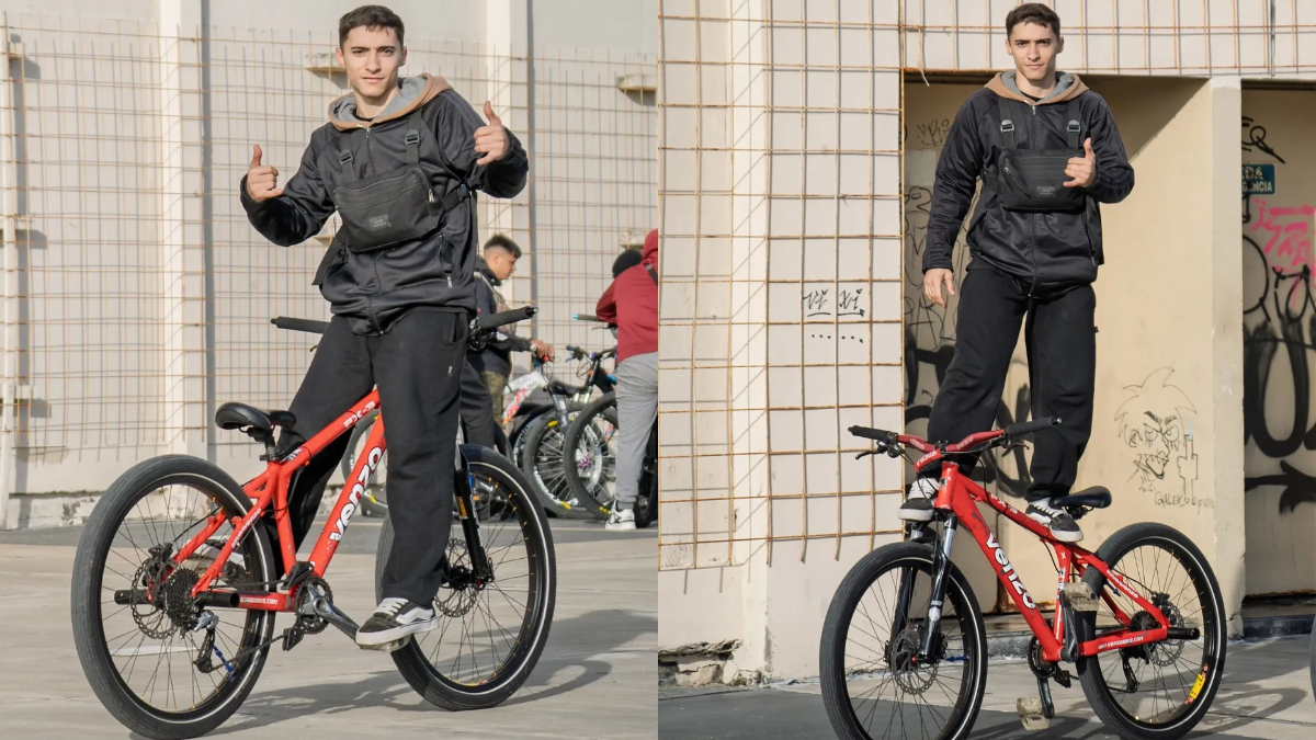 Monte Grande, bicicleta, ciclista, Pablo Pérez