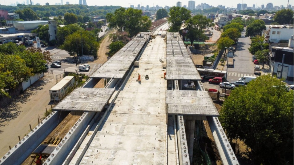 Tren Belgrano Sur, Viaducto